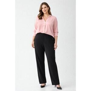Gerard Darel Paris Women's Size 40 Black Straight Leg Dress Pant Trouser -  B019